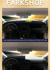 Resim Genel Markalar SUZUKI Swift (1988-1994) TORPİDO KORUMA KILIFI GRİ KENAR 