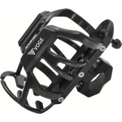 Resim Fochsia Siyah Motosiklet Su Matarası Askısı Universal Titreşim Önleyici Seyahat Aksesuarı 