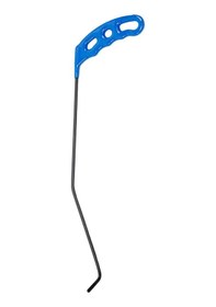 Resim 34 Cm 5 Mm Çap Sağlı Sollu Çift Kıvrımlı Sol Boyasız Göçük Düzeltme Çubuğu - S7-08, Pdr Çubuk 