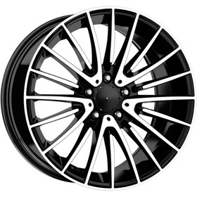 Resim R1 Wheels 19 inç 5*112 ET41 Parlak Siyah Jant Takımı (J-1409) 