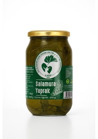 Resim Salamura Yaprak Cam Kavanoz 650 Gr 