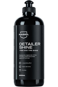 Resim Nasiol Detailershine Trim ve Lastik Parlatıcı/Yenileyici Jel-500ml-Ultra Parlak ve Islak Görünüm 