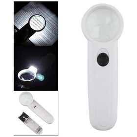 Resim 15x Çok Fonksiyonlu 2 Led Işıklı Taşınabilir El Büyüteç Lisinya Çok renkli 