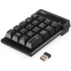 Resim Cbtx Kablosuz 19 Tuşlu Mini Sayısal Klavye 2.4G 