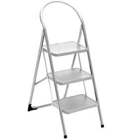 Resim SARAYLI 3'LÜ PRATİK LÜKS MEGA METAL MERDİVEN 1613 