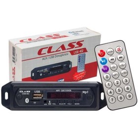Resim Pazarcan Class Bluetooth-Usb-Sd-Mmc-Aux-Mikrofonlu-Kumandalı Oto Teyp Çevirici Dijital Player Usb-402 