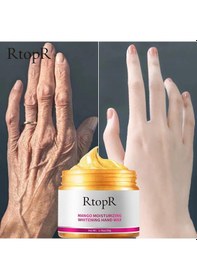 Resim Rtopr Mango Gözyaşı El Balmumu Beyazlatıcı Cilt El Maskesi Onarım Peeling Nasır Filmi Anti-aging El Kremi 50g 