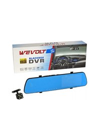 Resim NYF Wevolt DVR Kayıt Cihazı 4,3 inç Dikiz Ayna Ekranlı Çift Kamer 