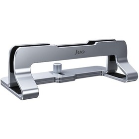 Resim Juo Alüminyum Masaüstü Dikey Apple Uyumlu MacBook Laptop Notebook Standı 