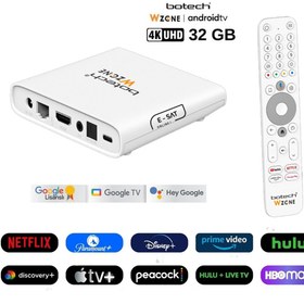 Resim Botech Wzone 32 GB 4K Android TV Box Beyaz 