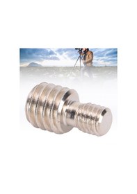 Resim Geeksen Fotoğraf Aksesuarları İçin 3/8" Erkekden M6 Erkeğe Demir Adaptör Somun, Sabit Ve Korozyona Dayanıklı, Kolay Montaj 