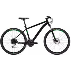 Resim Ghost Kato 4.7 27.5" Jant 27 Vites Dağ Bisikleti Siyah - Yeşil 