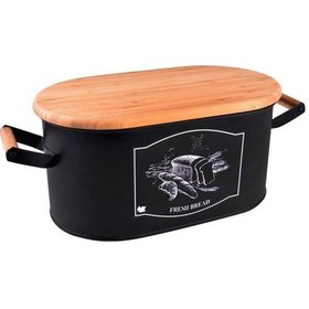 Resim Bambum Sonata - Kesme Tahtasi Kapaklı Ekmek Kutusu 