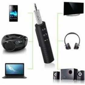 Resim Aux Bluetooth Araç Kiti Dahili Mikrofonlu Bluetooth Telefon Araç 