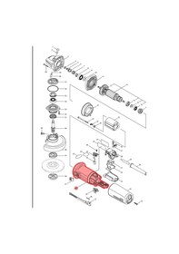 Resim Makita 9564HR Gövde Ürün Kodu 453276-2 