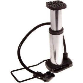 Resim Skygo Yüksek Basınçlı Alüminyum Gümüş Renk Top Bisiklet Taşınabilir Hava Ayak Pompası 