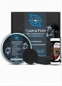 Resim Quantum Profesyonel Hibrit Seramik Wax Hızlı Cila 100 Gr 10h Sertlik 5 Yıl Koruma 