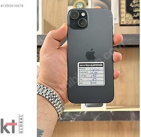 Resim Apple iPhone 15 Plus İkinci El YD | 256 GB | Siyah 