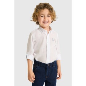 Resim U.s. Polo Assn. Erkek Çocuk Beyaz Gömlek Basic 50324683-VR013 