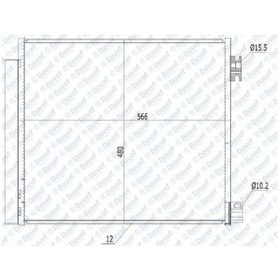 Resim Klima Radyatoru Kondenser Xtrail 1.6Dci 2014- Kadjar 2015- 504609831 