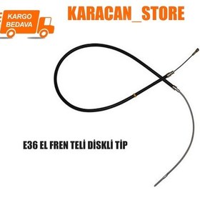 Resim Bmw E36 El Fren Teli Diskli Tip 