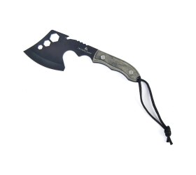 Resim Çok Amaçlı Kamp Baltası, Fonksiyonel Balta, Nacak, Mini El Baltası, Somun, Şişe Açma 26 Cm 283 Gr 