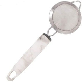 Resim Penguen Mermer Desenli Çay Süzgeci Png-1845 