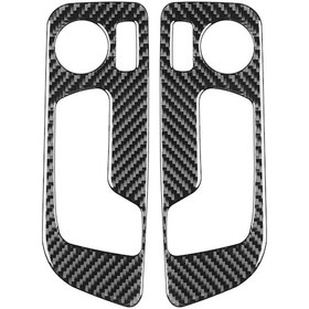 Resim 2019-2024 Bmw 8 Serisi G14 İçin 2 Adet / Set Sol Ve Sağ Sürücü İçin Evrensel Koltuk Ayar Çıkartmaları Siyah 1 Adet 