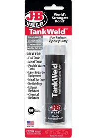 Resim Jb Weld Tankweld Epoksi Macun - 2 Oz Çelik Takviyeli Hızlı Metal Yapıştırıcı Epoksi Macun 