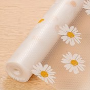Resim Su Geçirmez ve Yağya Dayanıklı EVA Raf Astarı Rulosu - Kaymaz, Solma Dirençli, Kesmesi Kolay Modern Desenli Plastik Mutfak Dolabı Kağıdı için Tezgahlar, Çekmeceler, Buzdolabı Depolama Organizasyonu, Kabin Koruma | Kaymaz Yüzey 