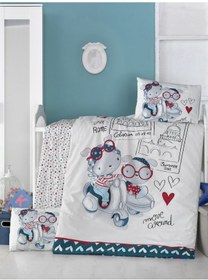 Resim Komfort Home Bebek Nevresim Takımı Pamuk / Travel Bears 
