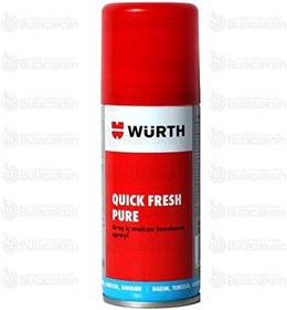 Resim Würth Araç İçi Tazeleme Spreyi (Quick Fresh Pure) 100 ml 