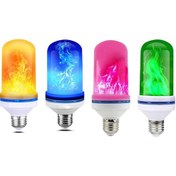 Resim Hangfox Mavi E27 Led Alev Ampülü - Dinamik Simülasyon, Sıcak Isı Efekti, Dayanıklı Malzeme, Kolay Kurulum 