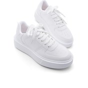 Resim Marjin Kadın Sneaker Spor Ayakkabı Kalın Taban Bağcıklı Azin 