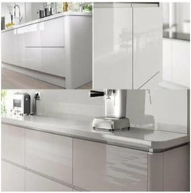 Resim Parlak Beyaz Folyo - Dolap Mobilya Kaplama Folyosu 