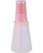 Resim Fochsia Nordic Pink Ölçülü Silikon Fırça Yüksek Isıya Dayanıklı Yağ Barbekü Fırçası 