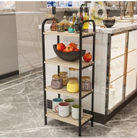 Resim Bino Çok Amaçlı Organizer Mutfak Banyo Dolabı Rafı 