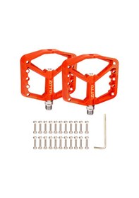 Resim Suntek Bisiklet Bmx Mtb Kırmızı Için 1 Çift Naylon Ekipman 