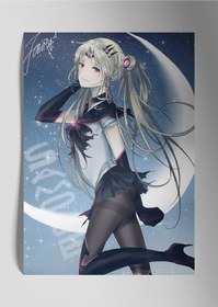 Resim Metal Baskı Anime Duvar Tablosu - Usagi Tsukino 