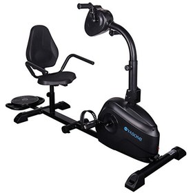 Resim Yasomi HSM-80CE Bel İnceltici Özellikli Yatay Manyetik Kondisyon Bisikleti 