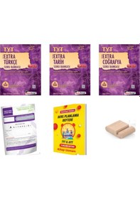 Resim Tyt Extra Türkçe Tarih Coğrafya Eşit Ağırlık Soru Bankası Seti+planlama Defteri 