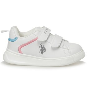 Resim EXMI 3FX Beyaz Kız Çocuk Sneaker U.S. Polo Assn.