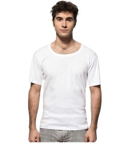 Resim Özkan Underwear 6 Lı Paket Özkan Erkek Ribana Kısa Kol Bisiklet Yaka Atlet 0115 