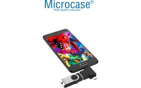 Resim Microcase 2in1 USB 3.0 Hızlı Type C ve Micro USB Otg Adaptör - AL2616 