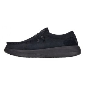 Resim Erkek Oxford ( Klasik) HD.41975-001 Hey Dude Wally Comf Suede Black 