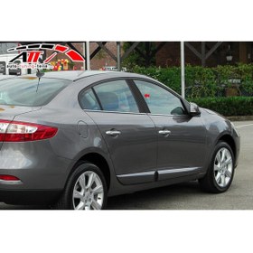 Resim Genel Markalar Renault Fluence 2010-2016 Karbon Kapı Direği Kaplaması Cam Direği Şık Görünüm 6 Parça 