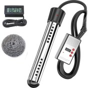 Resim Empoorlium 2500W Daldırma Isıtıcı, Havuz Isıtıcı Otomatik Zamanlayıcı, Güvenli Havuz Isıtma Daldırma Isıtıcı, Ev Seyahati Için Mükemmel Ab Tak (Yurt Dışından) 