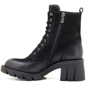 Resim Venüs 2251202 Hakiki Deri Kadın Bot - Siyah Nubuk Siyah 