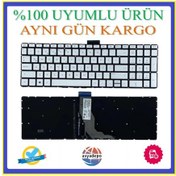 Resim HP Uyumlu 15-Da1111Nt Klavye Tuş Takımı Gümüş Tr Işıklı 