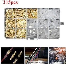 Resim Samdoo 6.3/4.8/2.8mm Çoklu Soğuk Presli Terminal Seti - 315 Parça Kutu Paket 